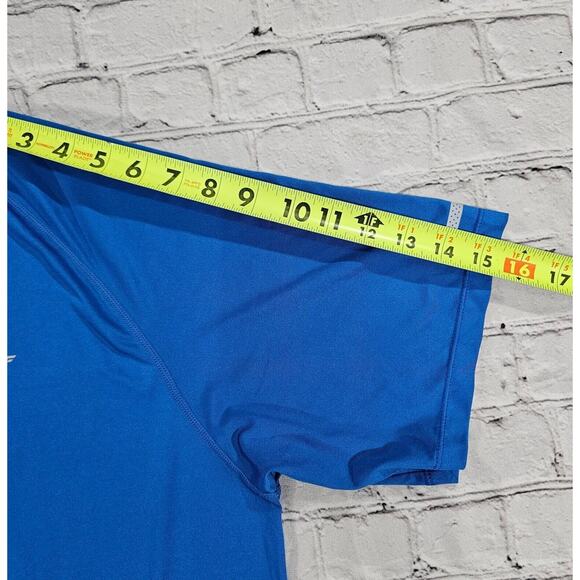 Baleaf Athletic Short Sleeve Shirt Running Hiking Blue Quick Dry MENS SIZE LT - Picture 5 of 9